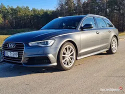 Grafitowy Używany 2017 Audi A6 S-Line Kombi | 80 000 zł (Uczciwa cena)