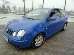 Niebieski ciemny (metalik) Używany 2002 VW Polo Hatchback | 14 900 zł