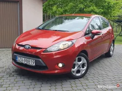 Czerwony Używany 2009 Ford Fiesta Hatchback | 14 400 zł (Dobra cena)
