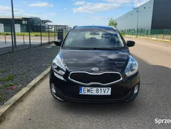 Czarny Używany 2013 Kia Carens 2 Minivan | 30 900 zł (Dobra cena)
