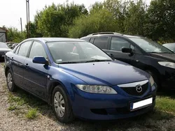 Niebieski (metalik) Używany 2006 Mazda 6 Sedan/Limuzyna | 3699 zł