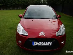 Bordowy Używany 2010 Citroën C3 Hatchback | 16 999 zł
