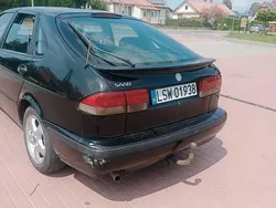 Czarny Używany 1999 Saab 9-3 Hatchback | 2500 zł