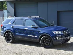 Niebieski Używany 2018 Ford Explorer SUV | 69 000 zł