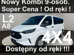 Biały Nowe 2025 Ford Transit Custom Trend Minivan | 195 570 zł (Drogi)