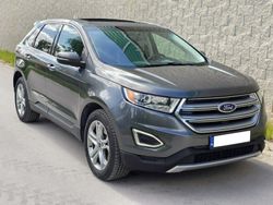 Szary Używany 2017 Ford Edge SUV | 69 900 zł (Uczciwa cena)