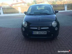 Czarny Używany 2014 Fiat 500 Hatchback | 20 500 zł (Super Cena)