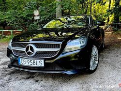 Czarny Używany 2015 Mercedes CLS350 Sedan/Limuzyna | 105 900 zł