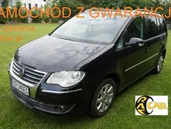Czarny Używany 2007 VW Touran Minivan | 16 999 zł (Dobra cena)