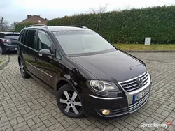Czarny Używany 2009 VW Touran Minivan | 19 900 zł (Dobra cena)