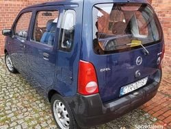 Granatowy Używany 2002 Opel Agila Sedan/Limuzyna | 2300 zł