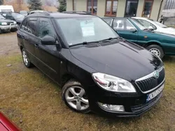 Czarny Używany 2012 Skoda Fabia | 13 900 zł