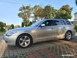 Srebrny Używany 2007 BMW 520 Kombi | 17 800 zł (Super Cena)