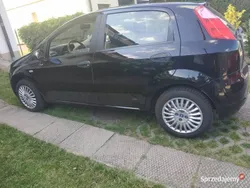 Czarny Używany 2007 Fiat Punto Hatchback | 9500 zł