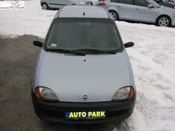Niebieski jasny (metalik) Używany 2001 Fiat Seicento Hatchback | 3199 zł