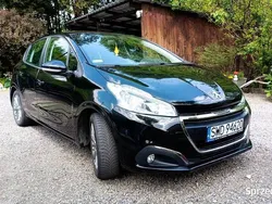 Czarny Używany 2018 Peugeot 208 Hatchback | 24 900 zł (Super Cena)