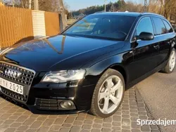 Czarny Używany 2010 Audi A4 S-Line Kombi | 29 900 zł