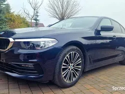 Granatowy Używany 2019 BMW 525 Sport Line Sedan/Limuzyna | 120 000 zł (Drogi)