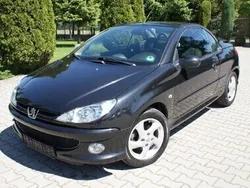 Czarny Używany 2005 Peugeot 206 Kabriolet | 8900 zł