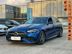 Niebieski ciemny (metalik) Używany 2022 Mercedes C220 Sedan/Limuzyna | 269 900 zł