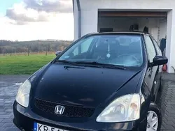 Czarny Używany 2003 Honda Civic Hatchback | 5700 zł