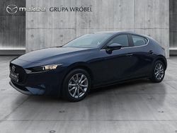 Deep crystal blue Używany 2024 Mazda 3 Hatchback | 99 990 zł (Uczciwa cena)