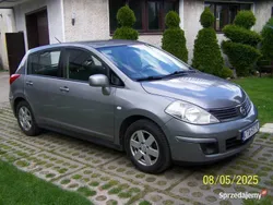 Grafitowy Używany 2007 Nissan Tiida Hatchback | 8900 zł