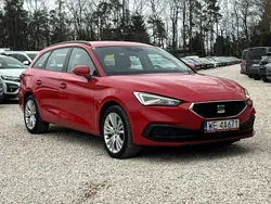 Czerwony Używany 2021 Seat Leon Kombi | 59 900 zł