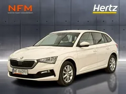 Biały Używany 2021 Skoda Scala Ambition Hatchback | 58 500 zł (Uczciwa cena)