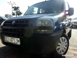 Niebieski Używany 2005 Fiat Doblò Minivan | 9900 zł