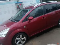 Wiśniowy Używany 2006 Toyota Corolla Verso Minivan | 12 500 zł