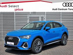 Niebieski jasny Używany 2021 Audi Q3 SUV | 206 900 zł