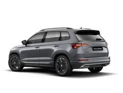 Szary steel niemetalizowany Nowe 2025 Skoda Karoq SportLine SUV | 167 000 zł (Uczciwa cena)