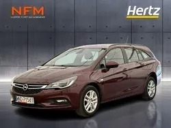Bordowy (metalik) Używany 2018 Opel Astra Enjoy Kombi | 41 500 zł (Uczciwa cena)