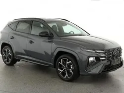 Szary Nowe 2024 Hyundai Tucson N Line SUV | 168 555 zł (Uczciwa cena)