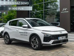 Biały (metalik) Nowe 2024 Hyundai Bayon SUV | 91 900 zł (Dość drogi)