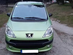 Zielony Używany 2005 Peugeot 1007 Hatchback | 4999 zł