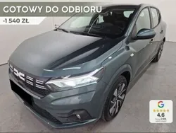 Zielony Nowe 2025 Dacia Sandero Expression Hatchback | 68 620 zł (Uczciwa cena)