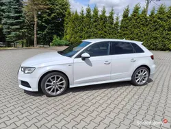 Biały Używany 2018 Audi A3 S-Line Hatchback | 65 000 zł (Uczciwa cena)