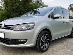 Srebrny Używany 2019 VW Sharan Minivan | 81 500 zł (Dość drogi)