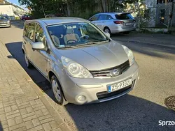 Srebrny (metalik) Używany 2011 Nissan Note Minivan | 11 900 zł (Super Cena)