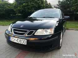 Czarny Używany 2003 Saab 9-3 Sedan/Limuzyna | 4700 zł (Super Cena)