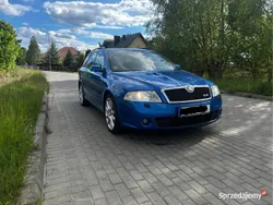 Niebieski Używany 2008 Skoda Octavia vRS Kombi | 19 500 zł (Dość drogi)