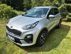 Srebrny Używany 2021 Kia Sportage SUV | 74 500 zł (Dobra cena)