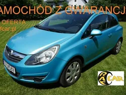 Niebieski Używany 2010 Opel Corsa Hatchback | 12 999 zł (Uczciwa cena)