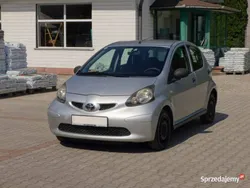 Srebrny Używany 2008 Toyota Aygo Hatchback | 8800 zł (Uczciwa cena)
