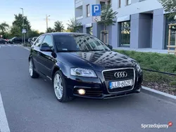 Granatowy Używany 2009 Audi A3 S-Line Hatchback | 13 900 zł (Dobra cena)