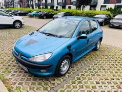 Niebieski Używany 1999 Peugeot 206 Hatchback | 3499 zł (Uczciwa cena)