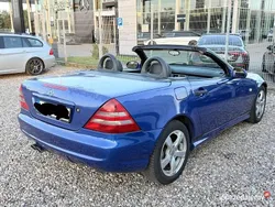 Niebieski Używany 1998 Mercedes SLK230 AMG Kabriolet | 12 900 zł
