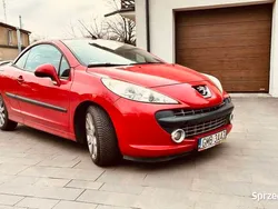 Czerwony Używany 2007 Peugeot 207 CC Kabriolet | 13 500 zł (Uczciwa cena)